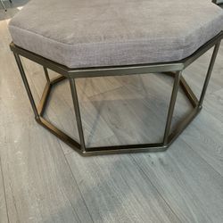 West Elm Roar & Rabbit Hexagonal Ottoman