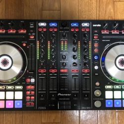DDJ SX2 WITH THE CASE WITH AUDIO MIXER 