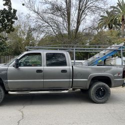 Lumber rack utility rack ladder rack for full size pickup with 6’6” bed  size , with weatherguard toolbox  don’t have key 