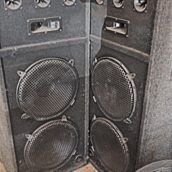 Q Power speakers