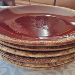 Hull Oven Proof Dinner Plates 10.5" (6)