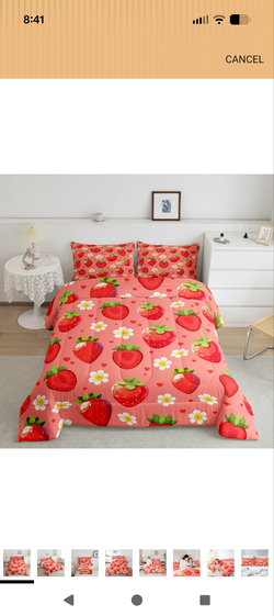 Full size comforter & shams