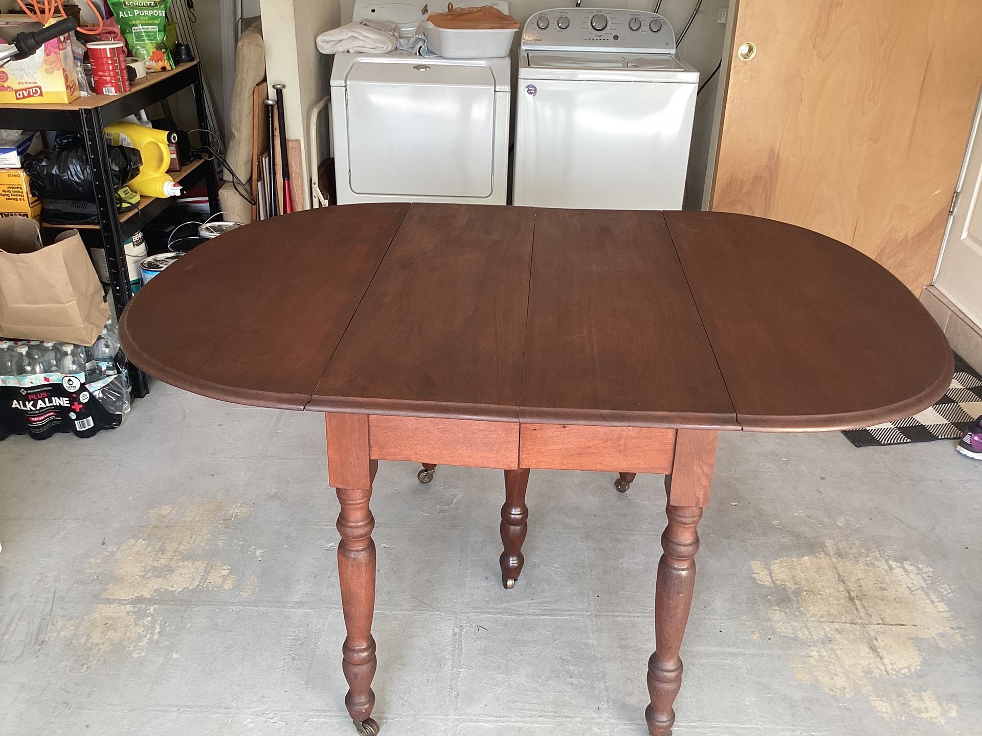 Drop Leaf GateLeg Table 19th Century Dining Table