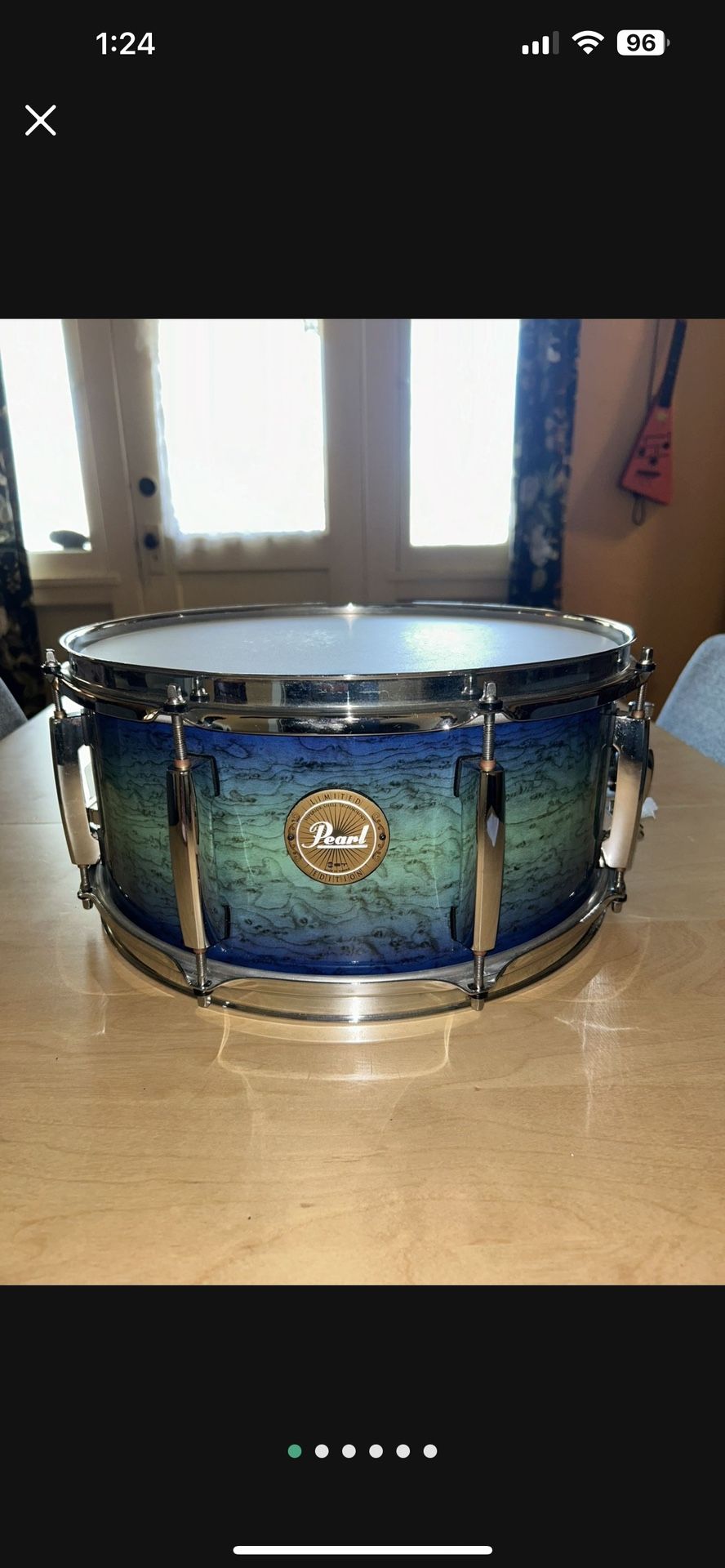 Pearl Limited Edition Artisan II 14x6.5 Snare
