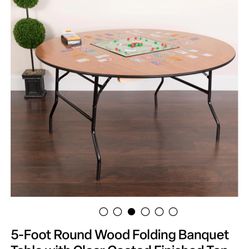 Round Table Folding 