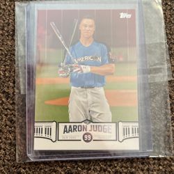 Aaron judge Baseball Card Topps King Of The Derby
