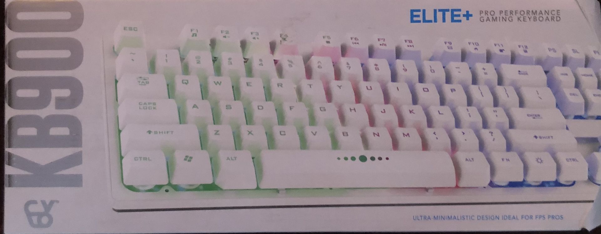 RGB KeyBoard In White