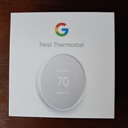 New Google Nest Smart thermostat. Model G4CVZ,