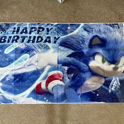 Sonic Birthday Decorations
