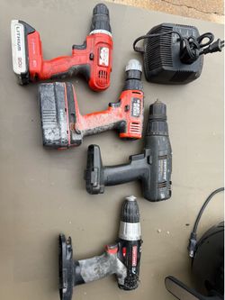 Drill and chargers