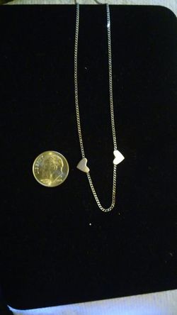 14kt white gold necklace