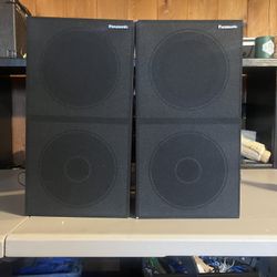 Vintage Panasonic SB 333 Speakers