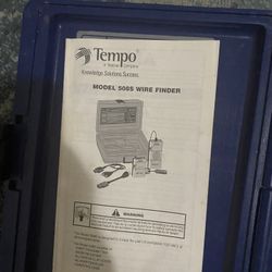 Tempo 508s Wire Transmitter And Receiver