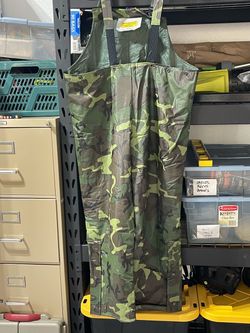 Overalls, medium, water repellent, insulated, nylon lined
