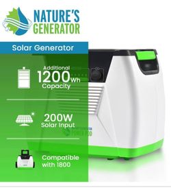 NATURE'S GENERATOR
100Ah Power Pod