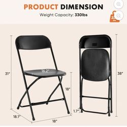 Folding Mental chair 