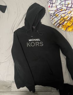 Michael Kors Black Logo Hoodie – Size Small