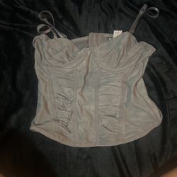 H&M corset top