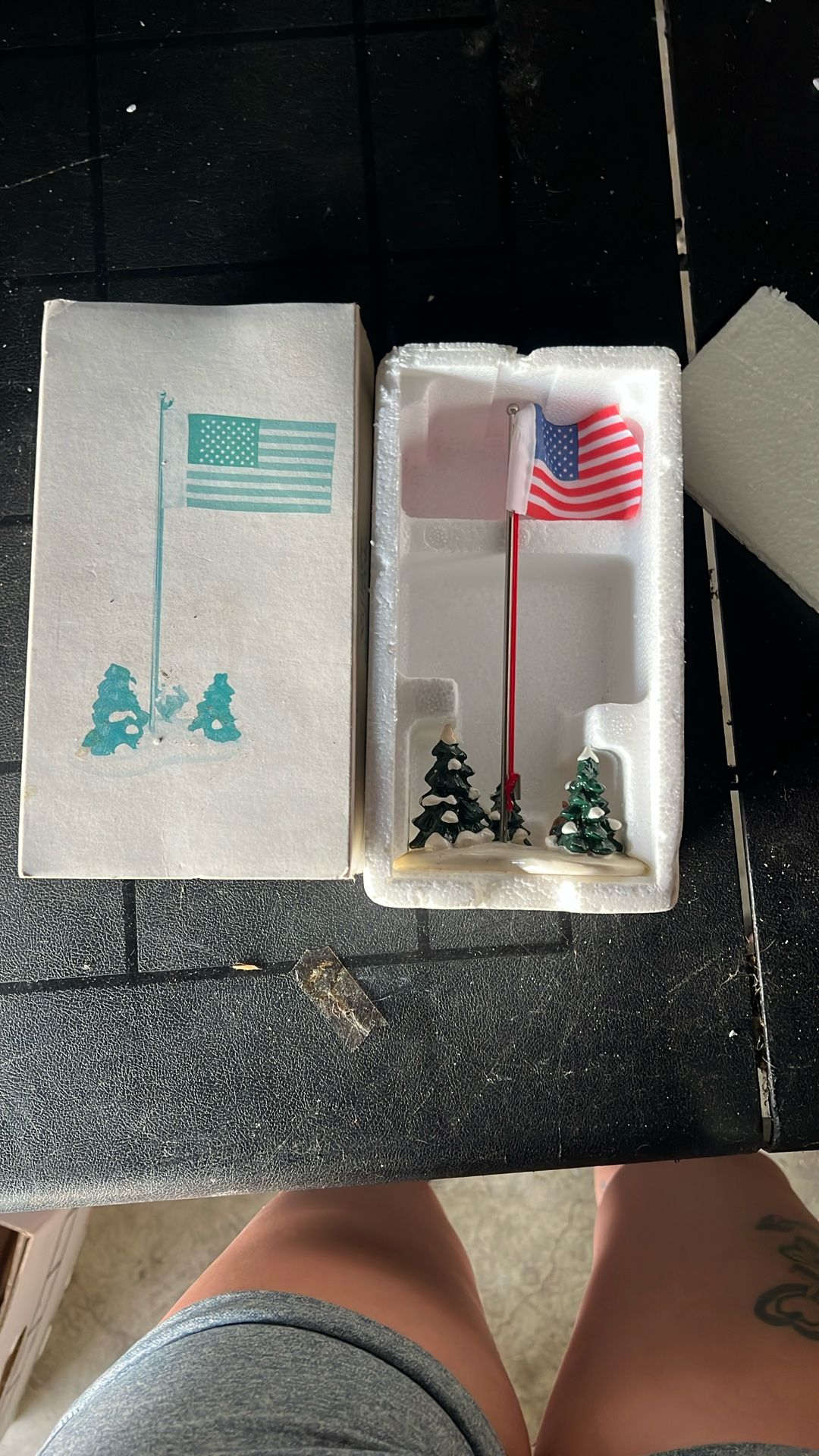 Department 56 Village Flag Pole