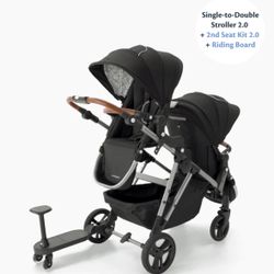 Mocking Bird Single To Double Stroller