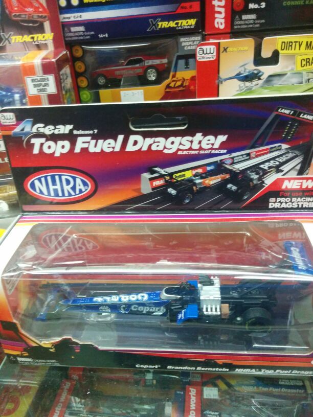 A.w. 4 Gear Dragsters H.O. scale slot cars..Brand New