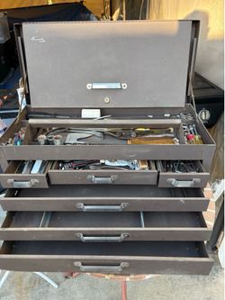 Kennedy Machinist 6-Drawer Tool Box with Tools