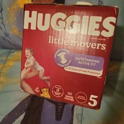 Little Movers  Size 5/ 12 Hours Of Leak  Protection