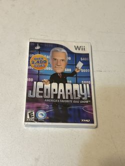 Nintendo Wii Jeopardy Game 