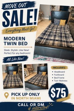 Move out Sale! Oferta por Mudanza!
