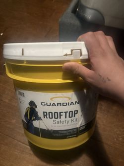 Roofing Harness With Rope And Hardhat