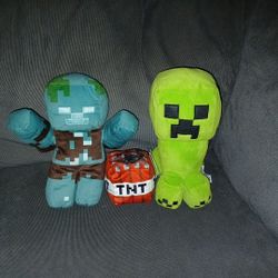 Minecraft Stuffed Animals