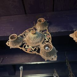 Vintage Early 1800s Light Fixture. 10 X 10
