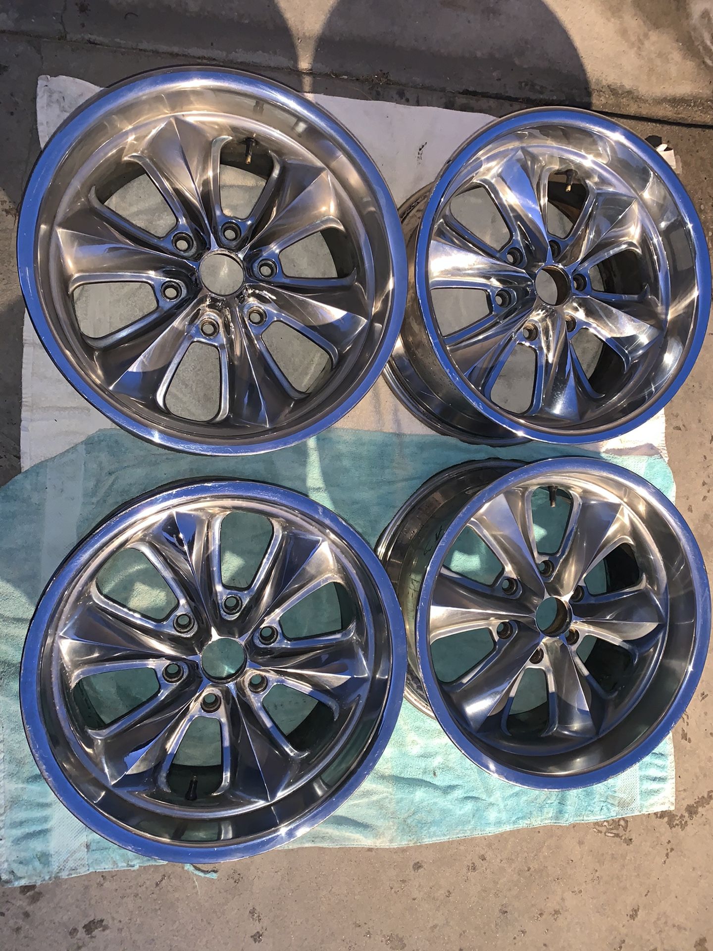 Foose wheels foose rims 18x9" wide 6 lug 6x5.5 fits Chevy C10 C20 k5 Silverado Sierra OBS Cheyenne tahoe c10