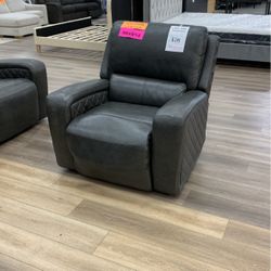 Dominick Leather Power Recliner Chair