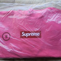 BRAND NEW + RECEIPT | Supreme Box Logo Hooded Sweatshirt "Magenta" Size Small bogo S Hoodie