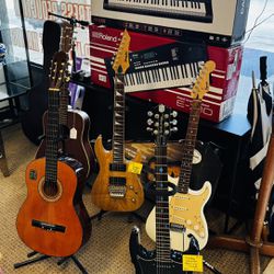 Guitars, Amps, Keyboards And More 