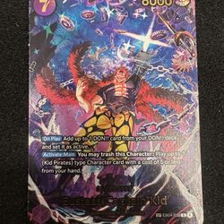 One Piece OP-14 Eustass "Captain" Kid SP Foil Character Card EB04-039 