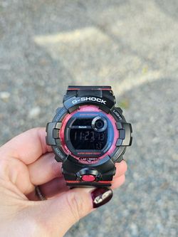 Red & black casio G-shock