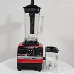 Blender Silver Crest 4500W Professional and home Countertop Smoothie Maker with Jar, 15 Speeds.