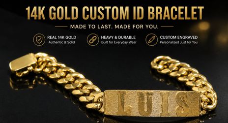 14K Gold Bracelet- 76.92 Grams