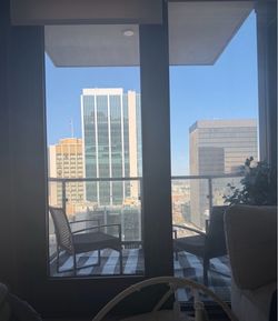 Patio set + flooring