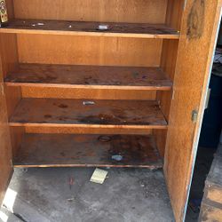 Storage Cabinet For The Garage With Casters Easy To Move Around Free 