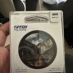 Tiffen 49mm Black Pro-Mist 1/4 Filter