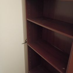 Book Shelf And Table 