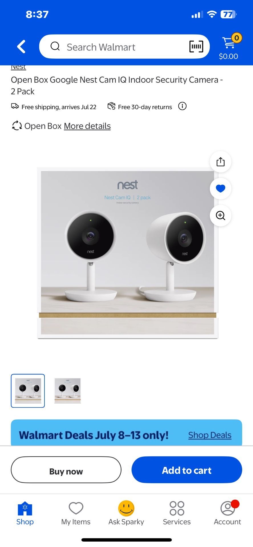 Google Nest IQ Camera PACK