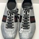 Sneaker Gucci Bambi Web Silver Size 8’5
