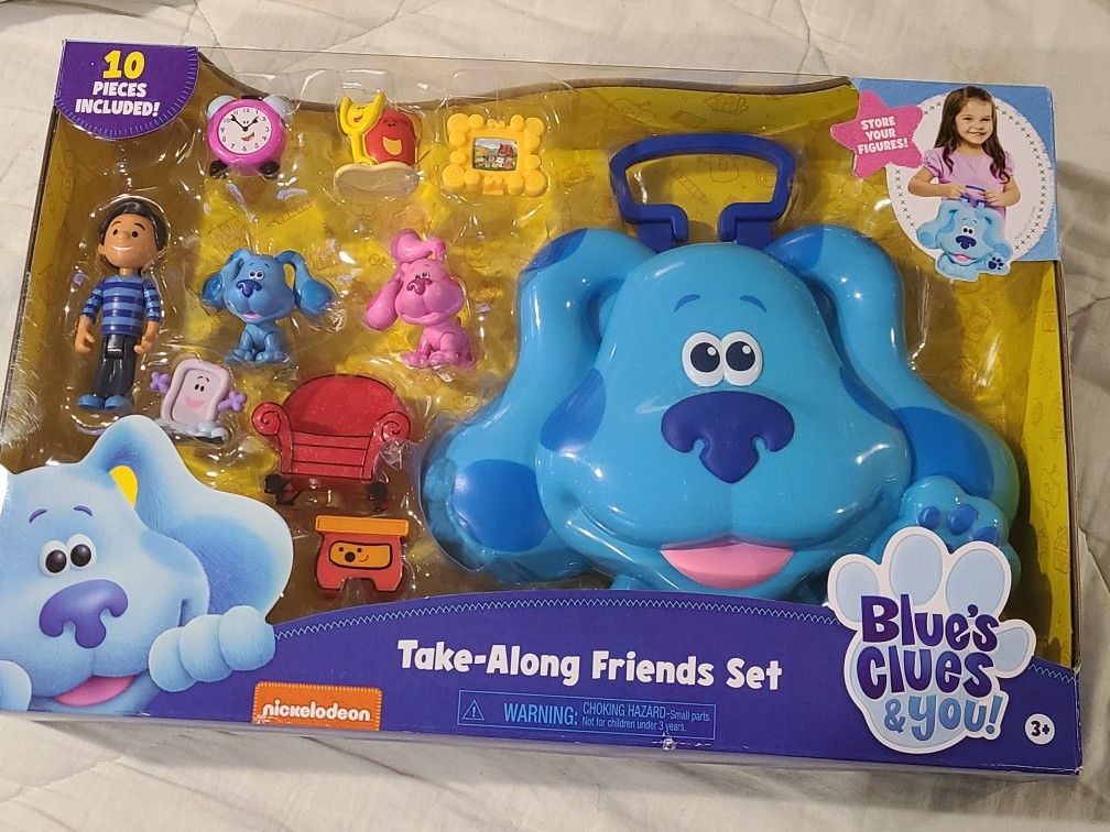 Take Along Friends Blue CLUES SET 