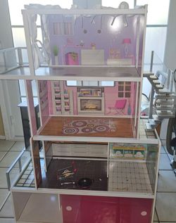 Doll Mansion House with stairs and elevator