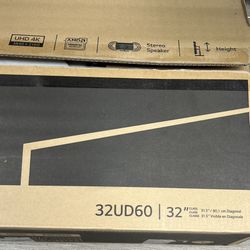 32” 4k UHD LED Monitor - Model: 32UD60