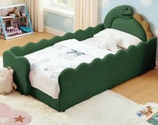 Dinosaur twin size bed frame